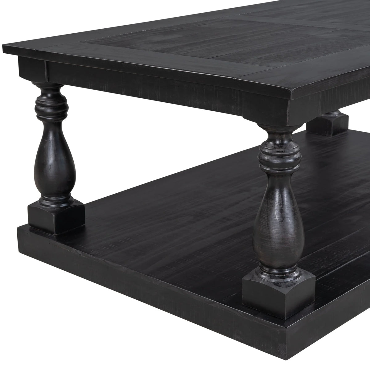 Black Storage Coffee Table C187