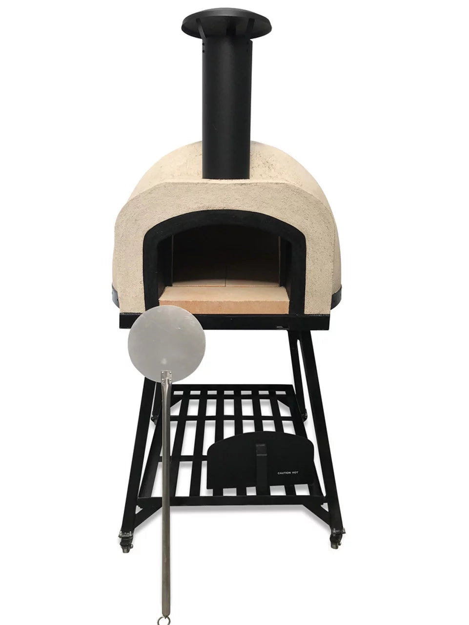 Outdoor Pizza Oven with Black Flue T2100