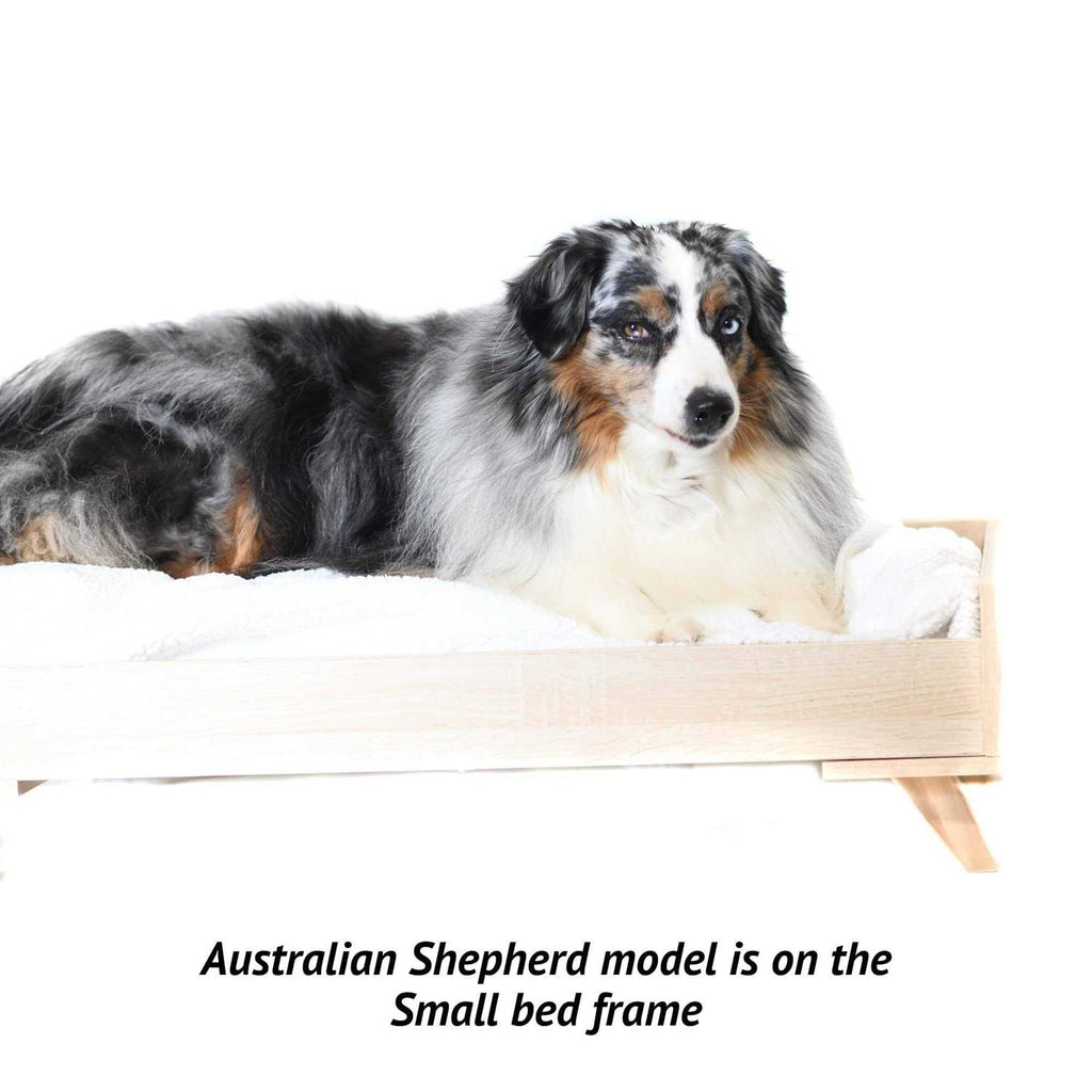 Raised Wooden Dog Bed Frame U5159