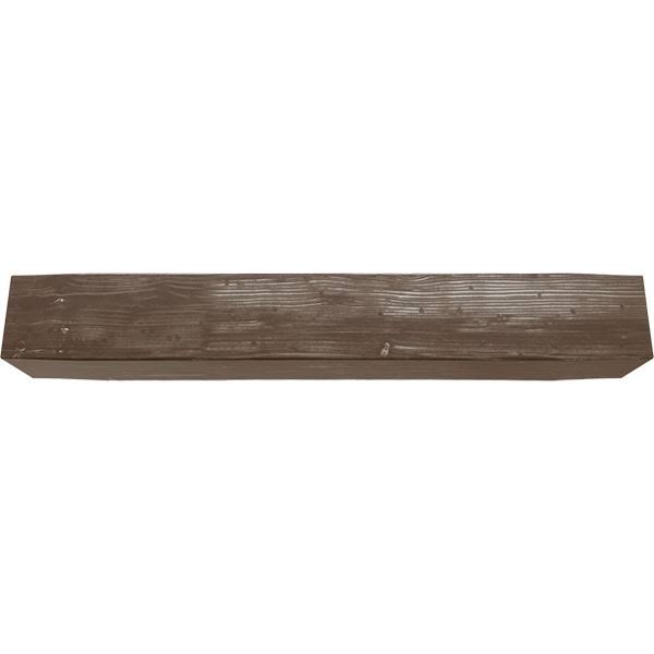 Sandblasted Faux Wood Fireplace Mantel S643