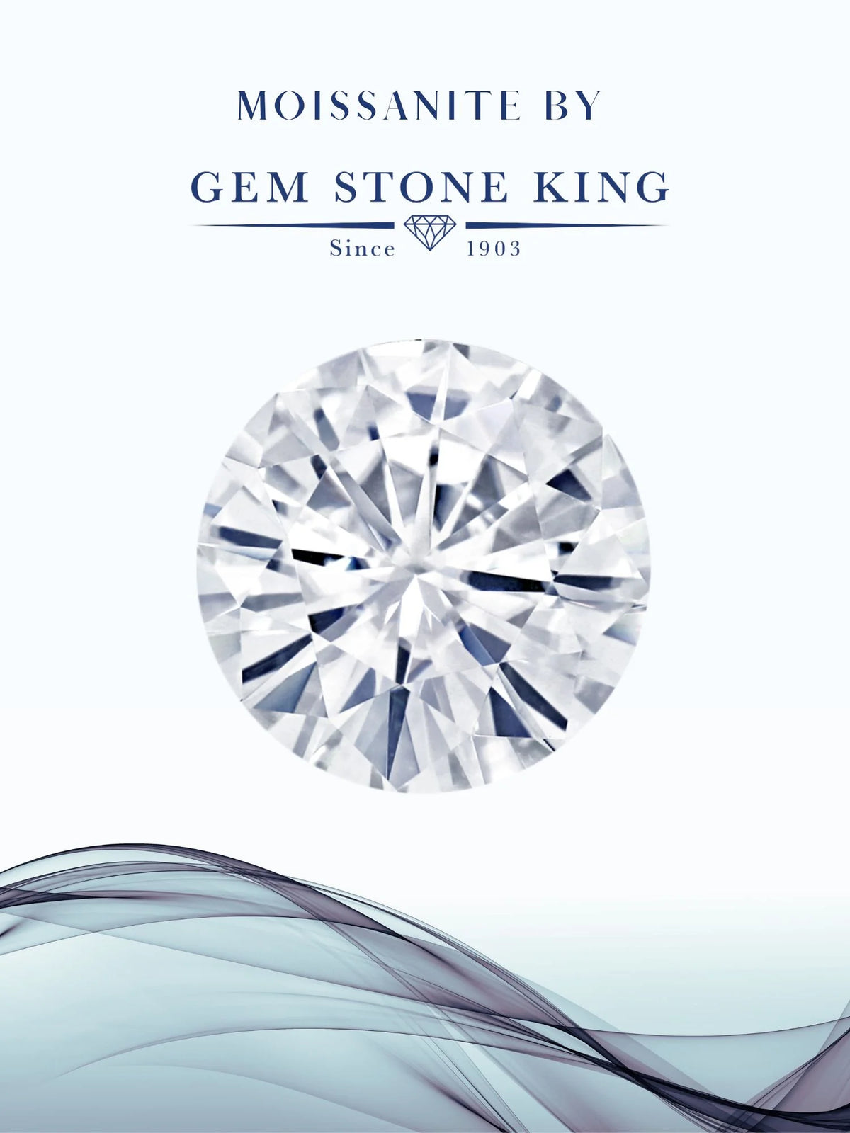 18K Yellow Gold Plated Silver White Moissanite Black Enamel Stud Earrings S678551