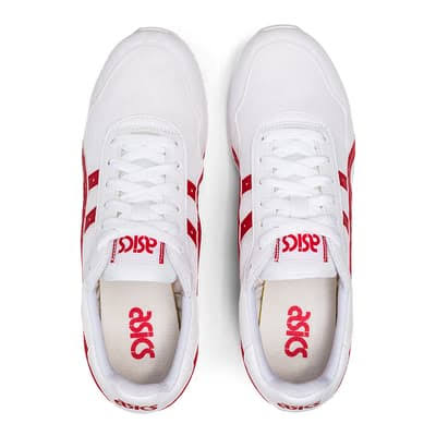 White Red Asics Tiger Runner W Y4223