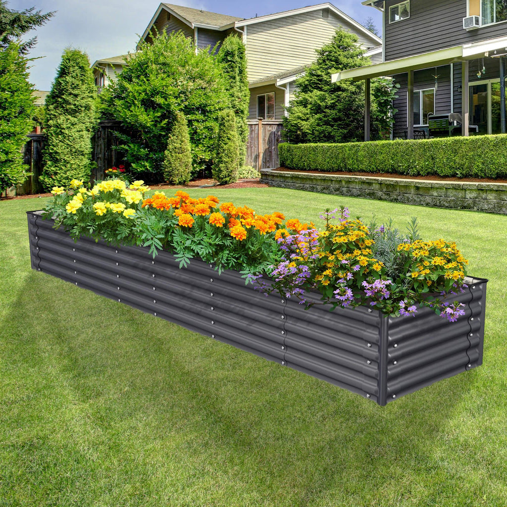 17 Tall Rectangle Raised Garden Bed G728110