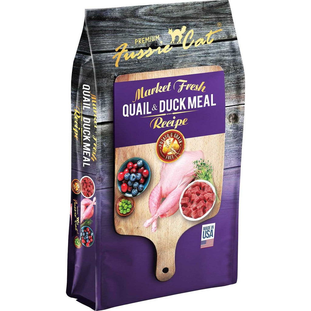 Quail & Duck Meal Dry Cat Food V8211