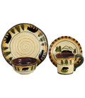 16 PC Bear Dinnerware Set C935