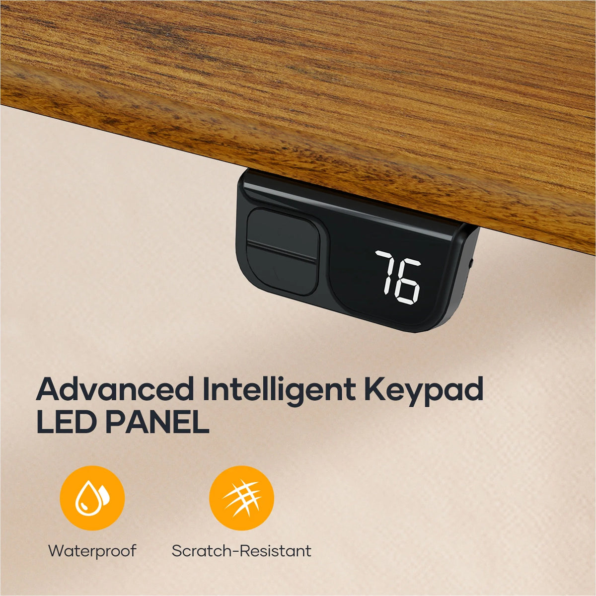 Electric Adjustable Standing Desk 48*24inch Sit Stand S61826
