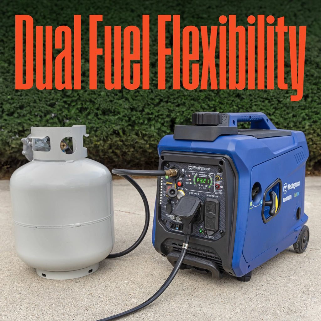 4000 Peak Watt Dual Fuel Portable Inverter Generator A786