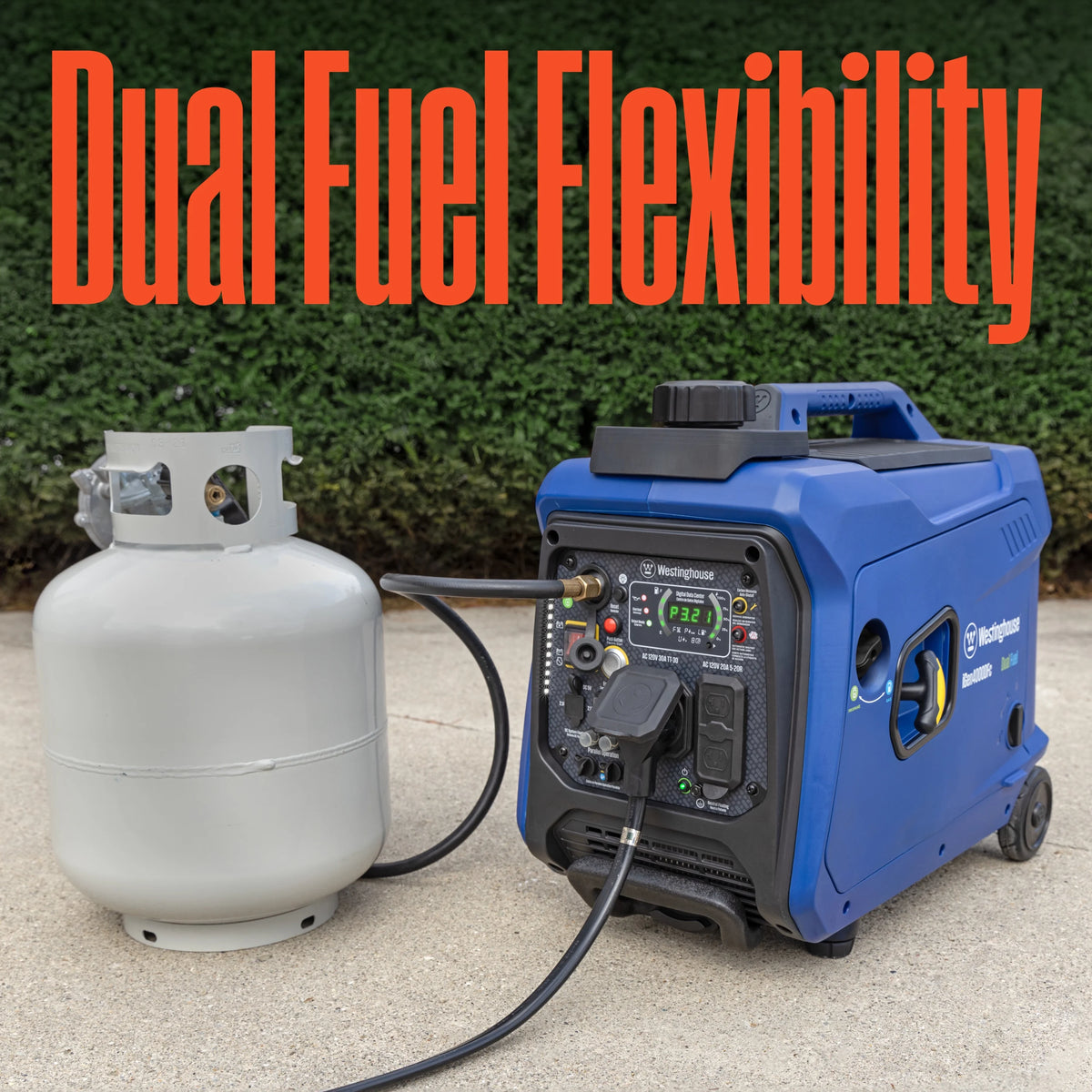 4000 Peak Watt Dual Fuel Portable Inverter Generator A786