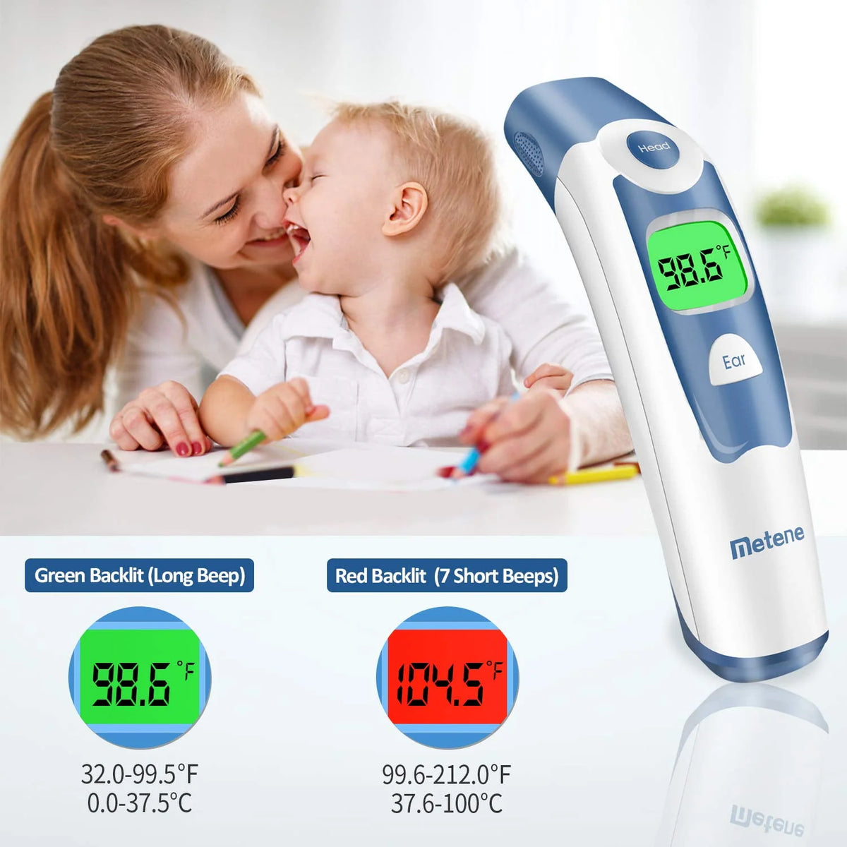 Forehead and Ear Thermometer C3491