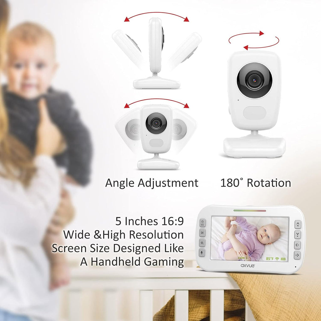 Video Baby Monitor 5 High Resolution Screen N684