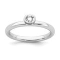 White Topaz Ring W69534