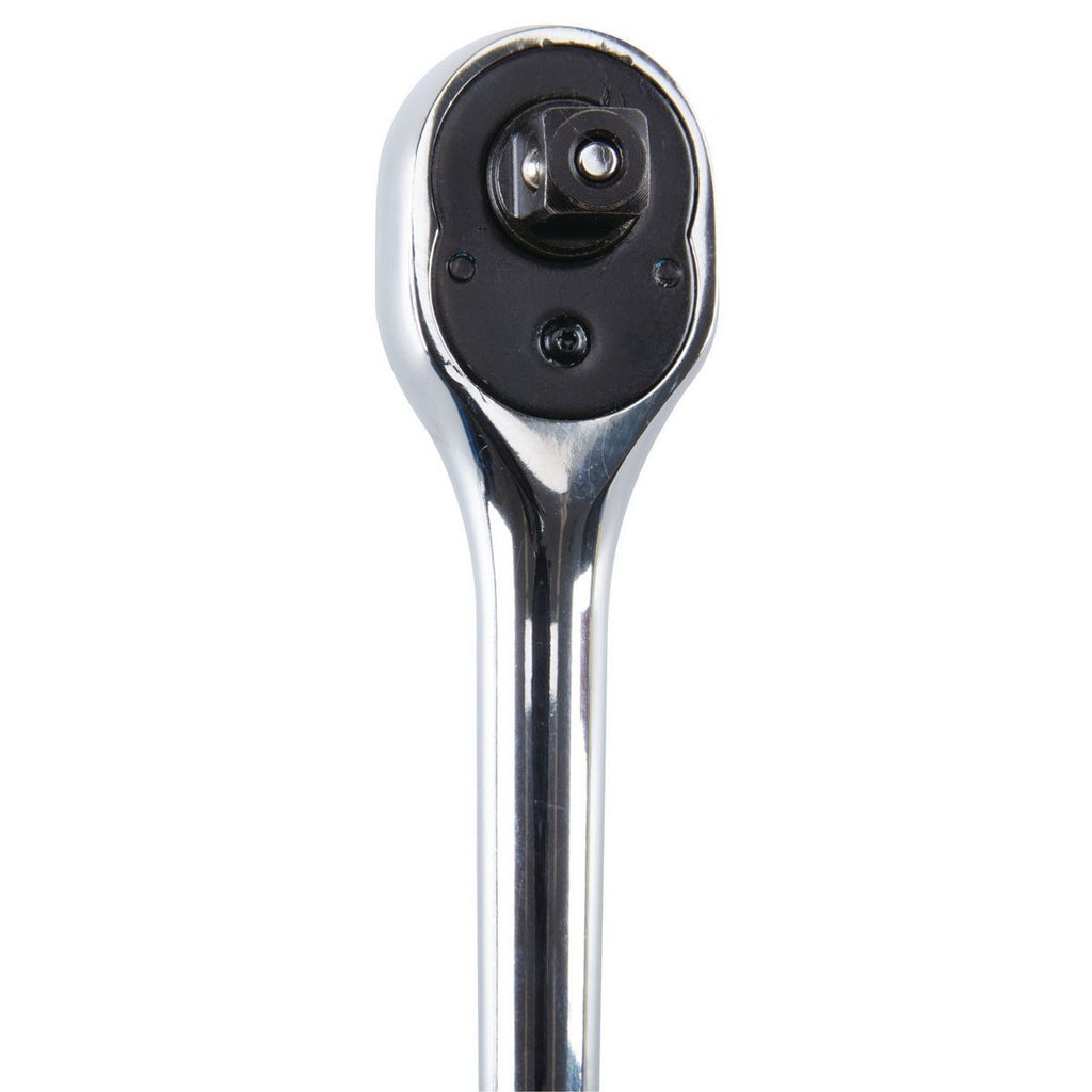 3/8 in. Drive SAE and Metric Chrome Socket and Ratchet Set, 21-Piece Y709