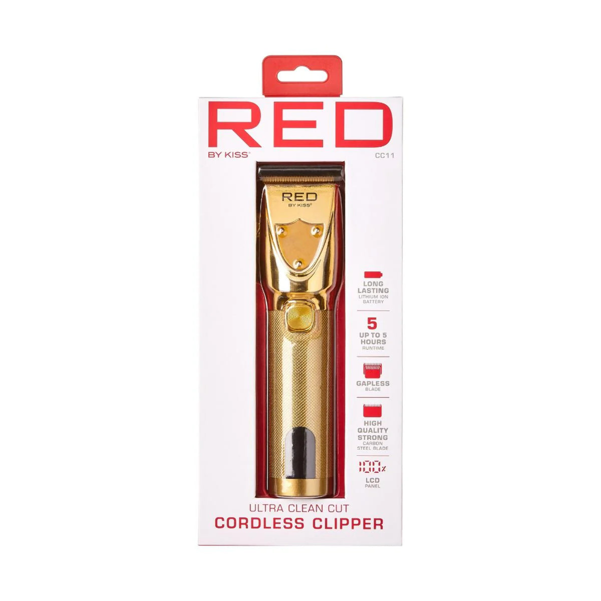 RED ULTRA CORDLESS CLIPPER V438