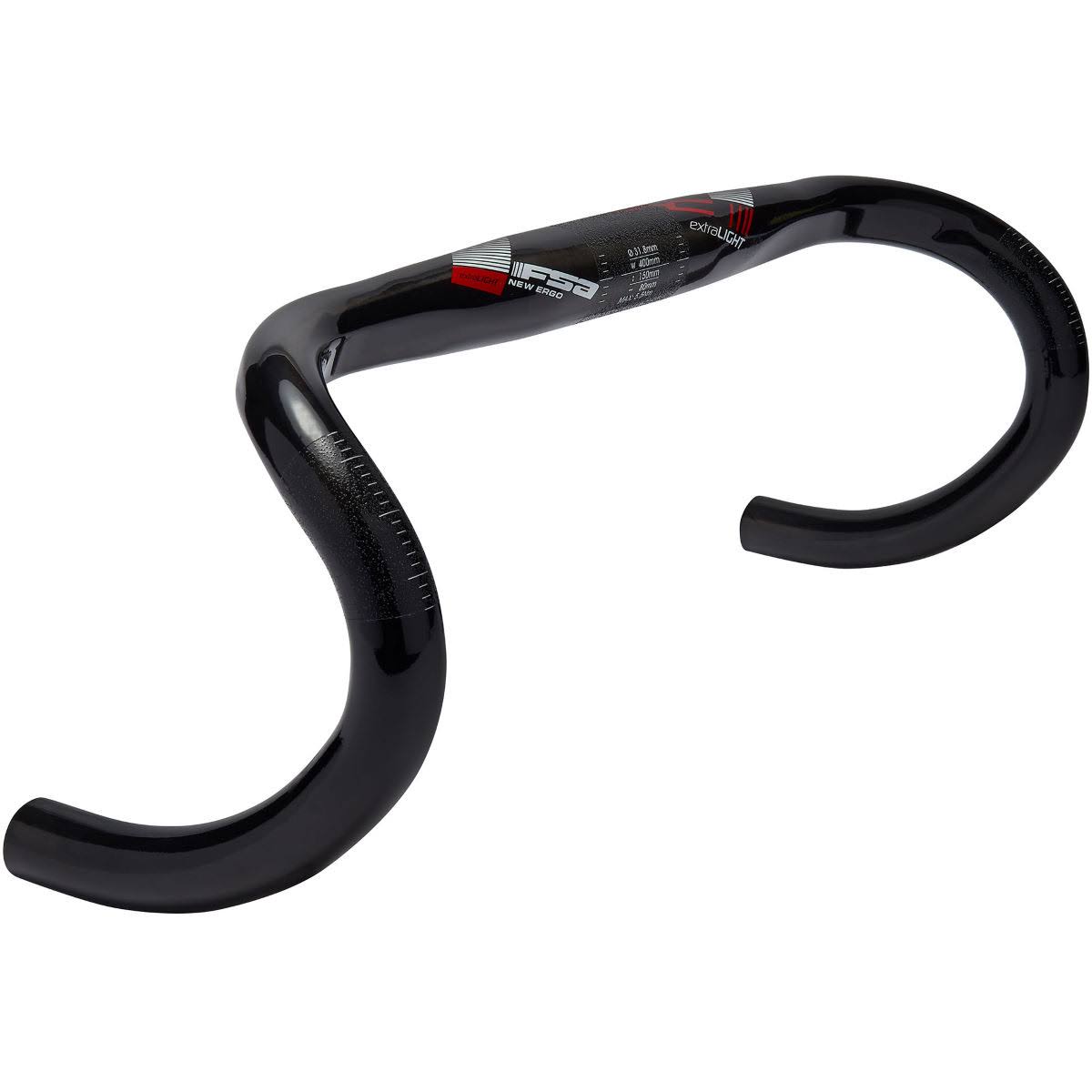 Carbon Handlebar 31.8mm Black-Red M9079