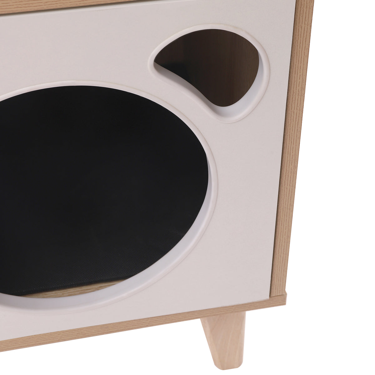 Cat House Nightstand with Hole E9836