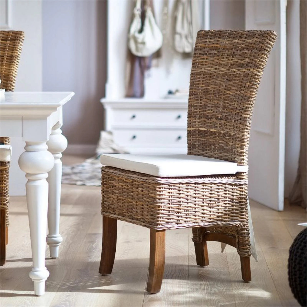 Dining Chair with Cushion Set of 2 S899