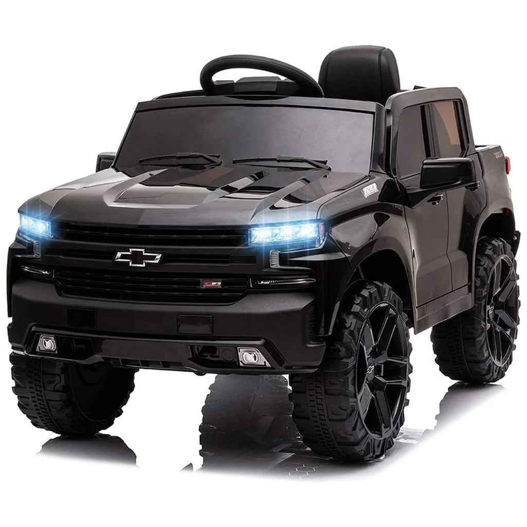 12V Kids Electric Powered Ride on Toy Car with Remote Control, Black Y36530
