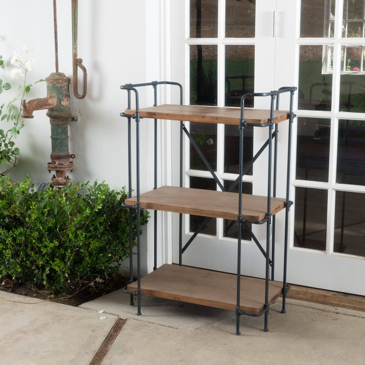 3 Shelf Firwood Bookcase S9214