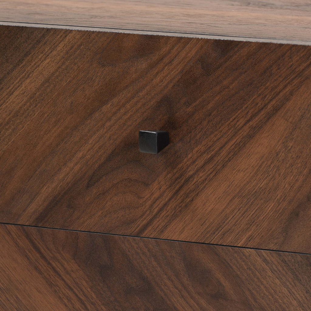Walnut Brown Wood TV Stand N413429