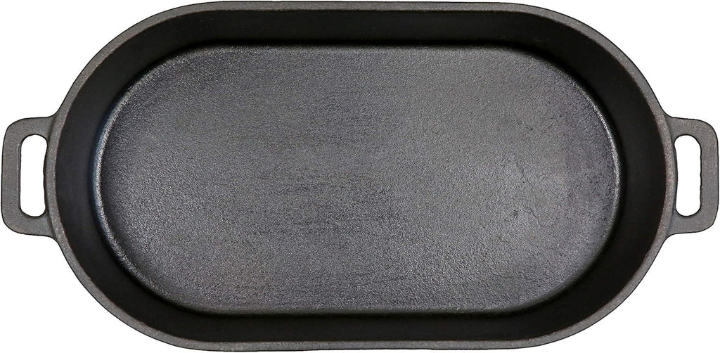 6qt. Cast Iron Roaster with Lid K1685