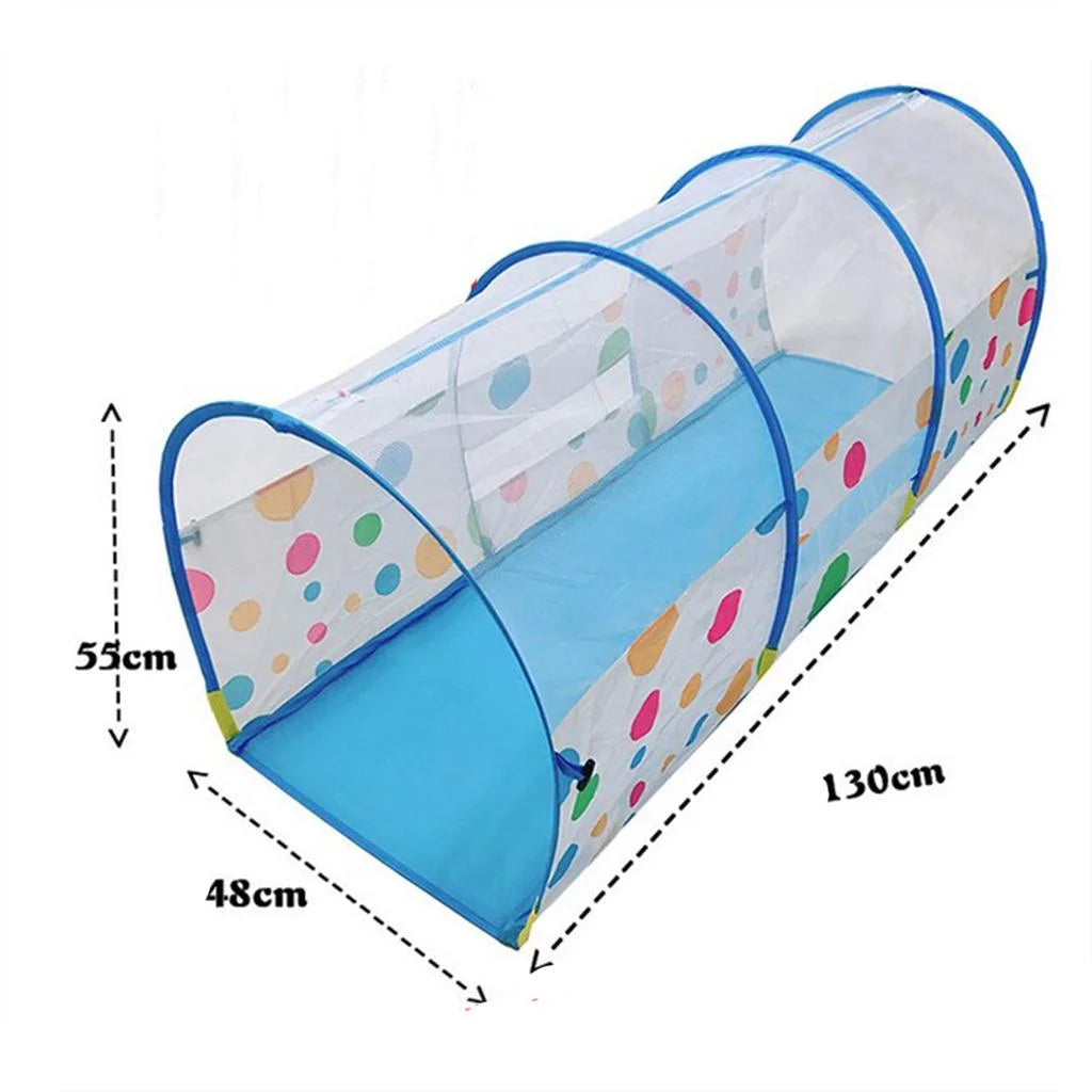 Blue Play Tunnel for Kids Toy Tube M901946