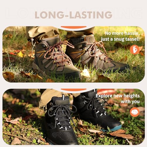 Round Shoelaces 2 Pairs Heavy Duty Work Boots X968493