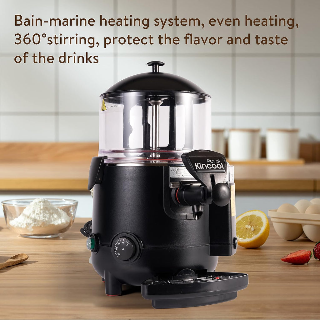 10 Liter 2.6 Gallon Automatic Hot Chocolate Dispenser N841704