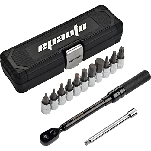1/4 Inch Drive Click Torque Wrench Set Black B644393