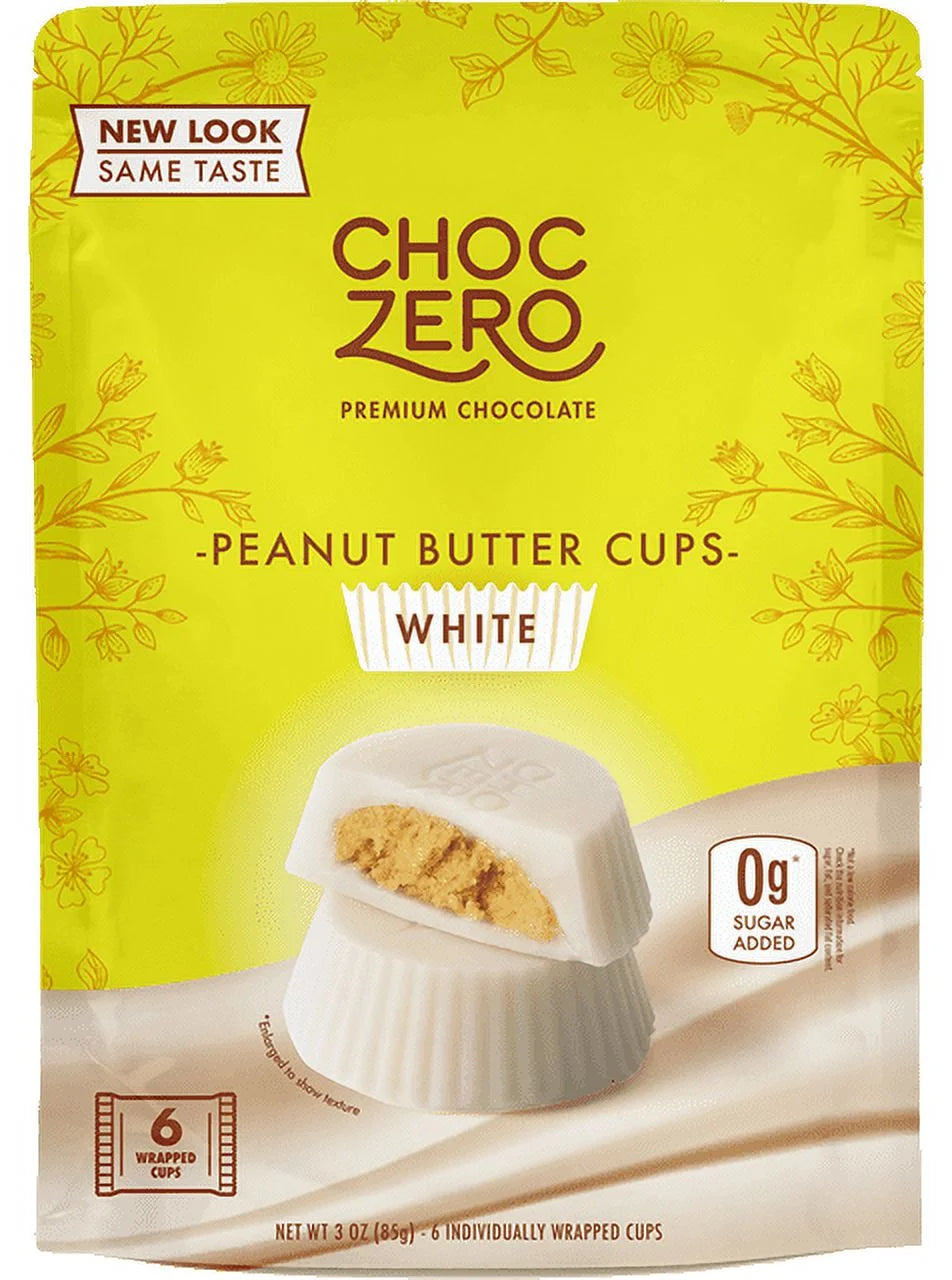 White Chocolate Peanut Butter Cups, 3 oz Pack of 4 U429