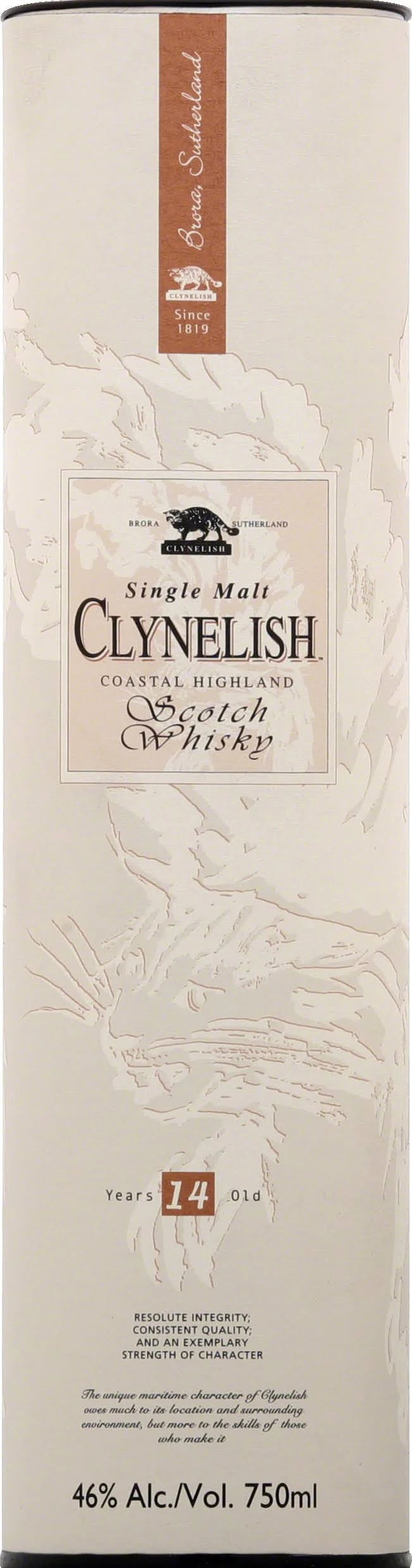 14 Years Old Single Malt Scotch Whiskey 750 ml H4965