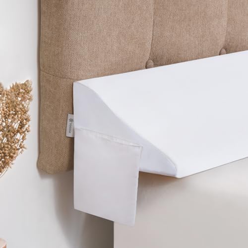 Blue 76"x10"x6" King Bed Wedge Pillow M458514