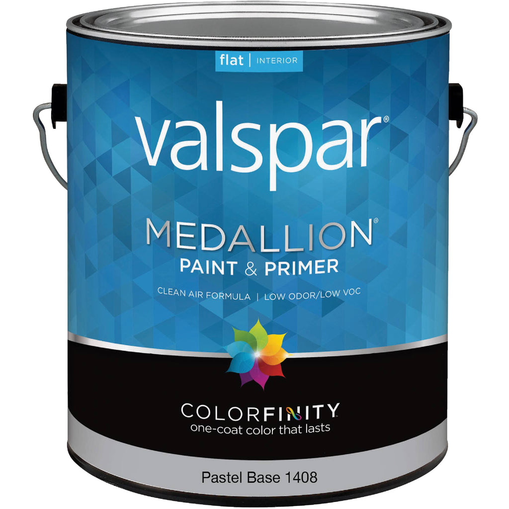 1 Gallon Flat Latex Wall Paint W242986