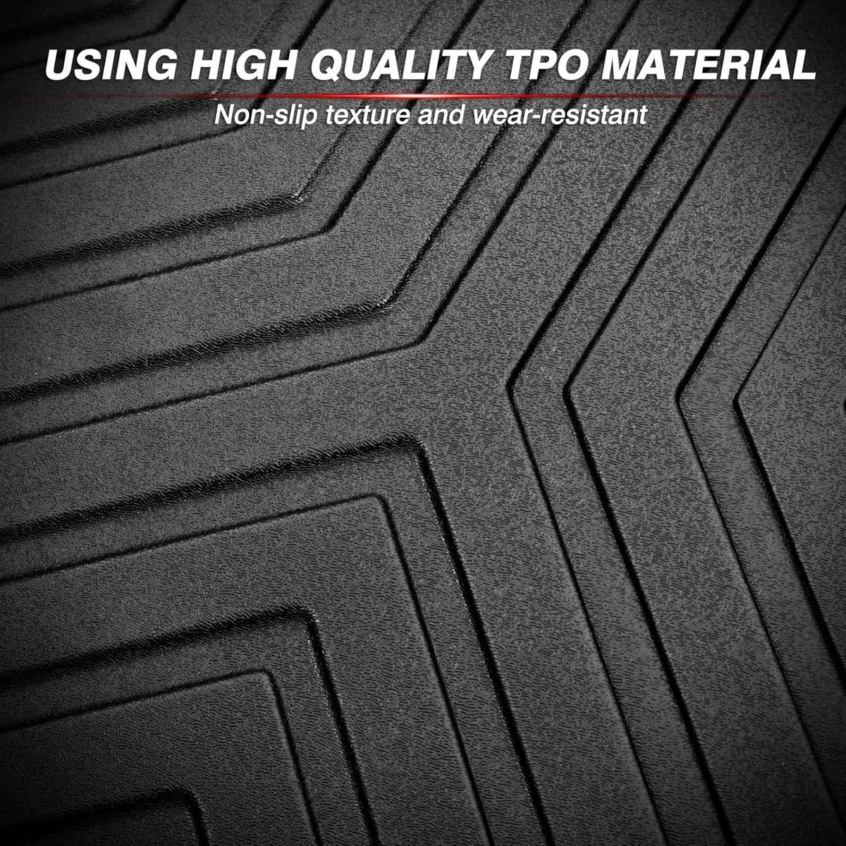 All Weather Cargo Liner Rear Trunk Liner Non-Slip TPO F259005