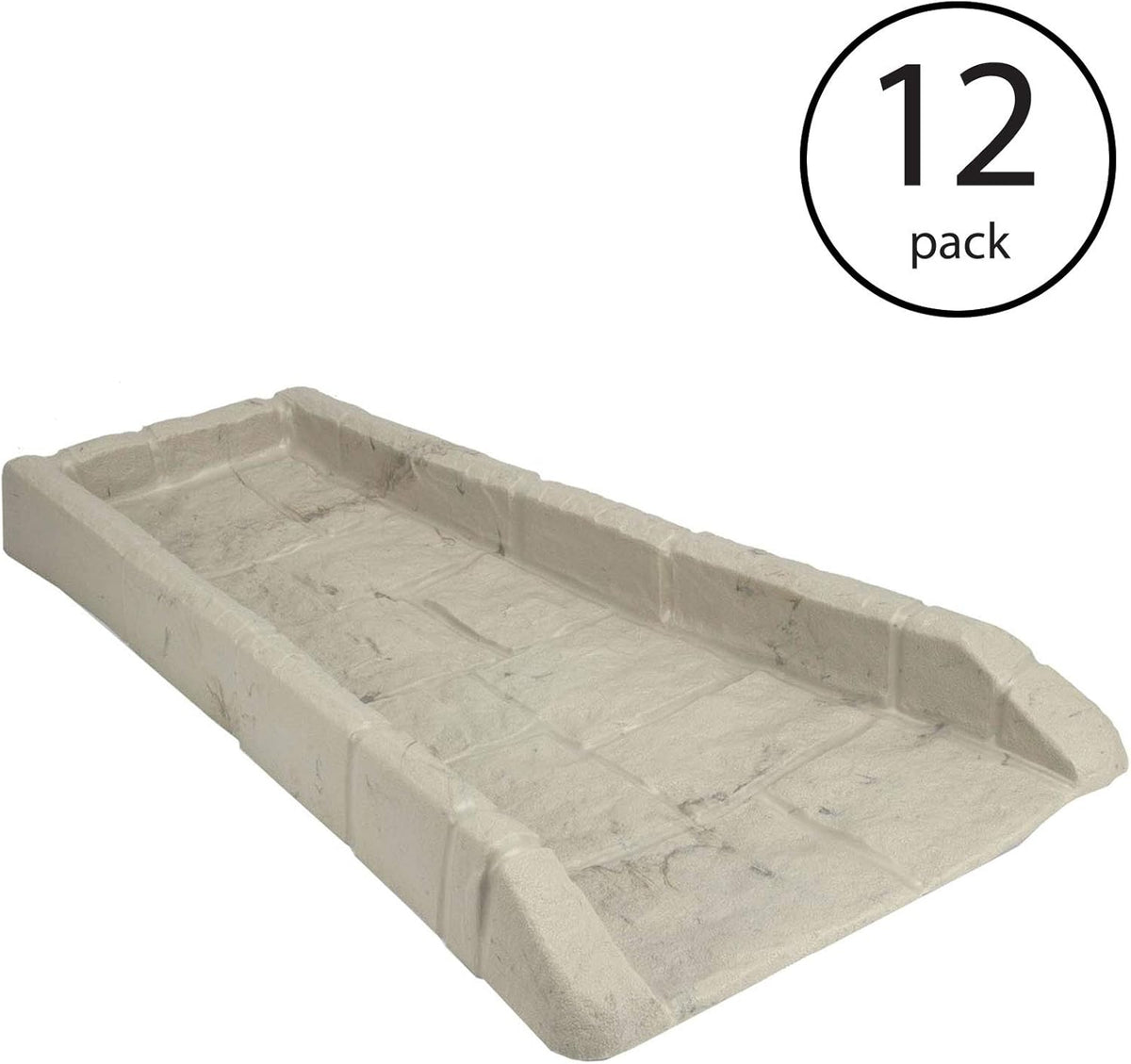 Light Taupe Downspout Splash Block Pack of 2 U181