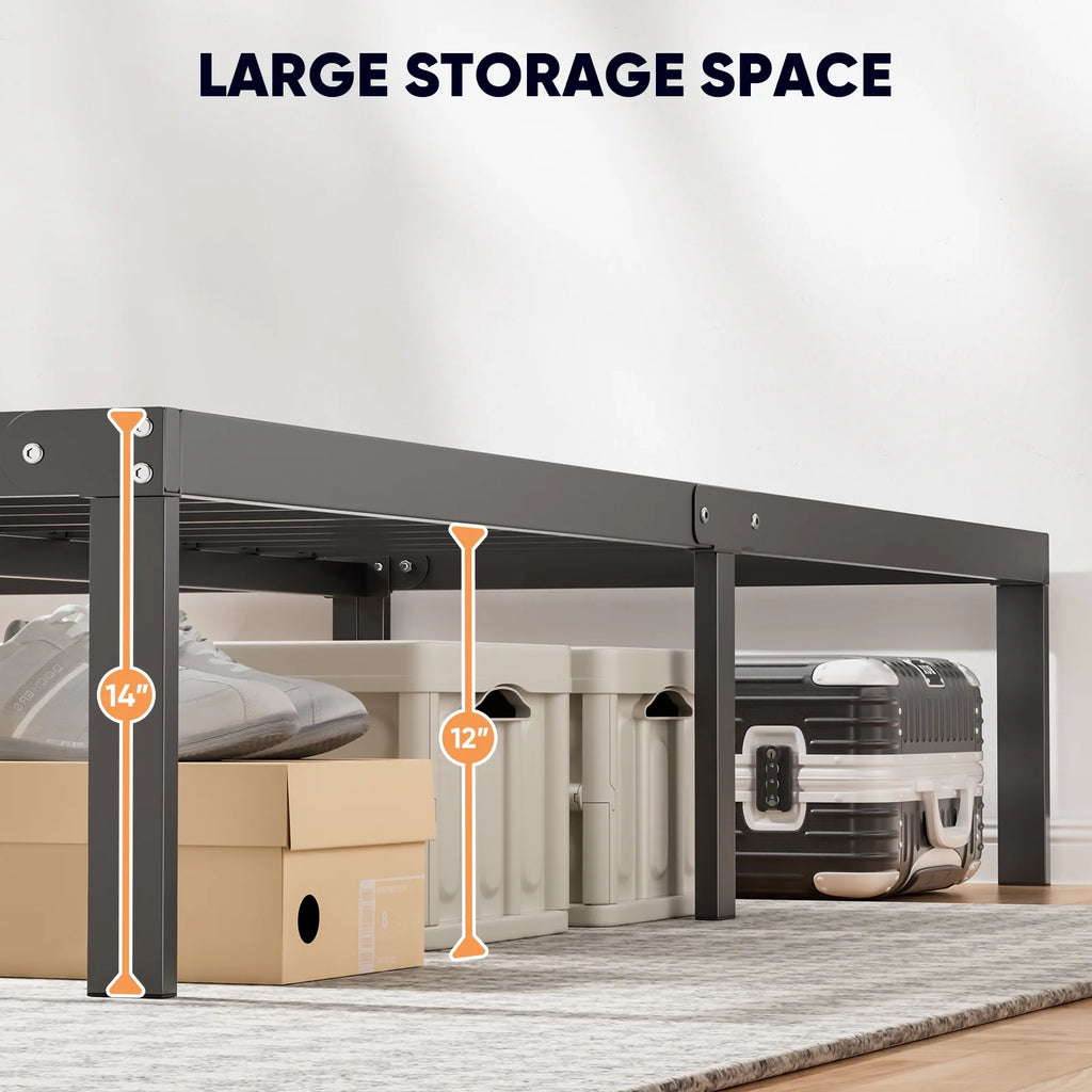 Metal Platform Bed Frame W28035