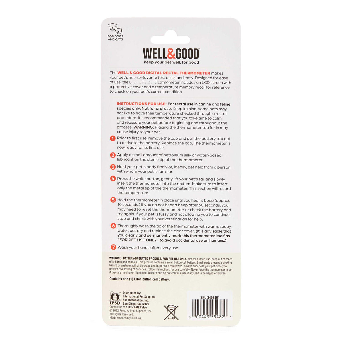 Digital Dog Thermometer T503233