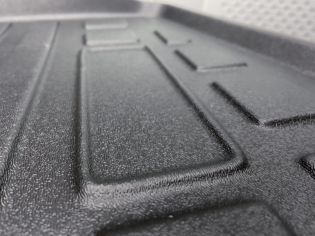 Black TPV Rear Trunk Cargo Mat, Pack of 2 T434