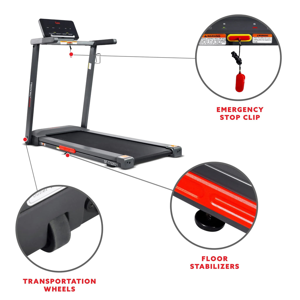 Slim Treadmill with Bluetooth M87652