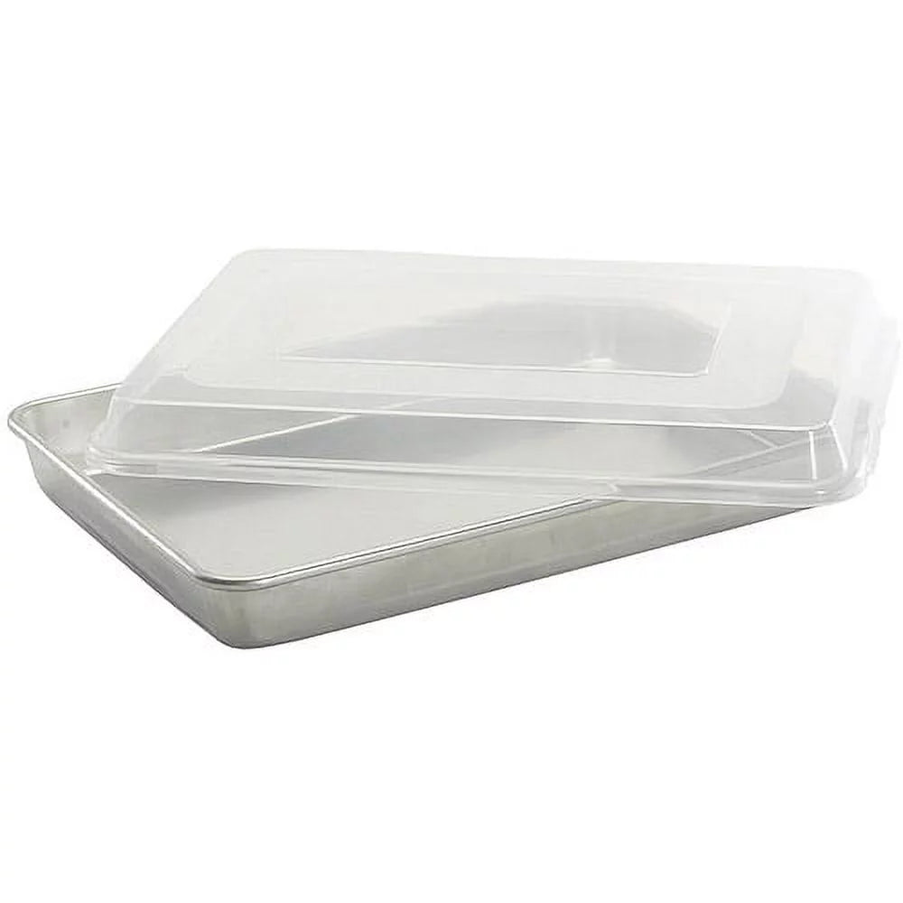 Aluminum High Sided Sheet Cake Pan with Lid V958063