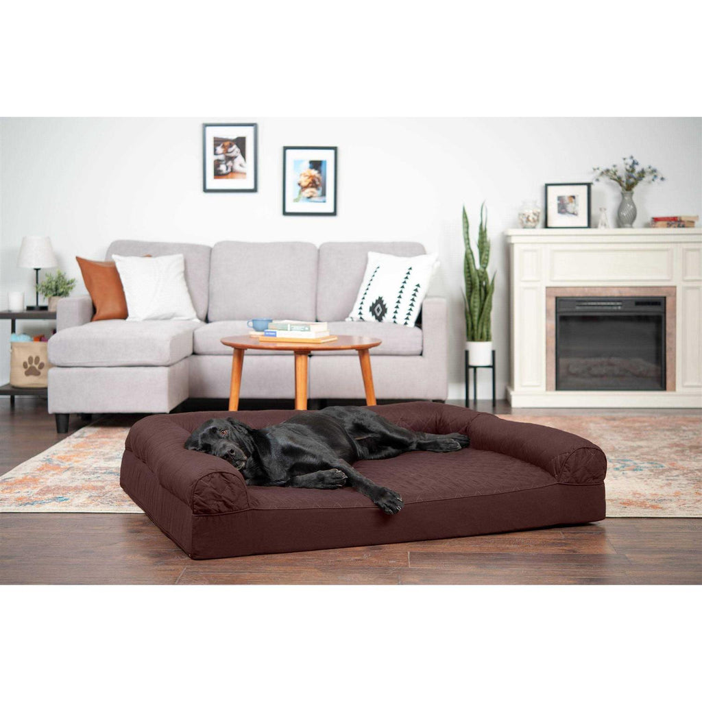 Quilted Sofa Dog Bed A89786