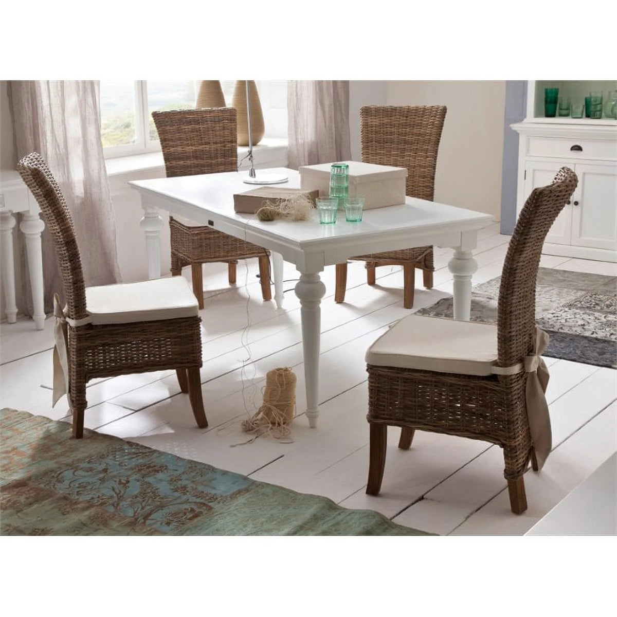Dining Chair with Cushion Set of 2 S899