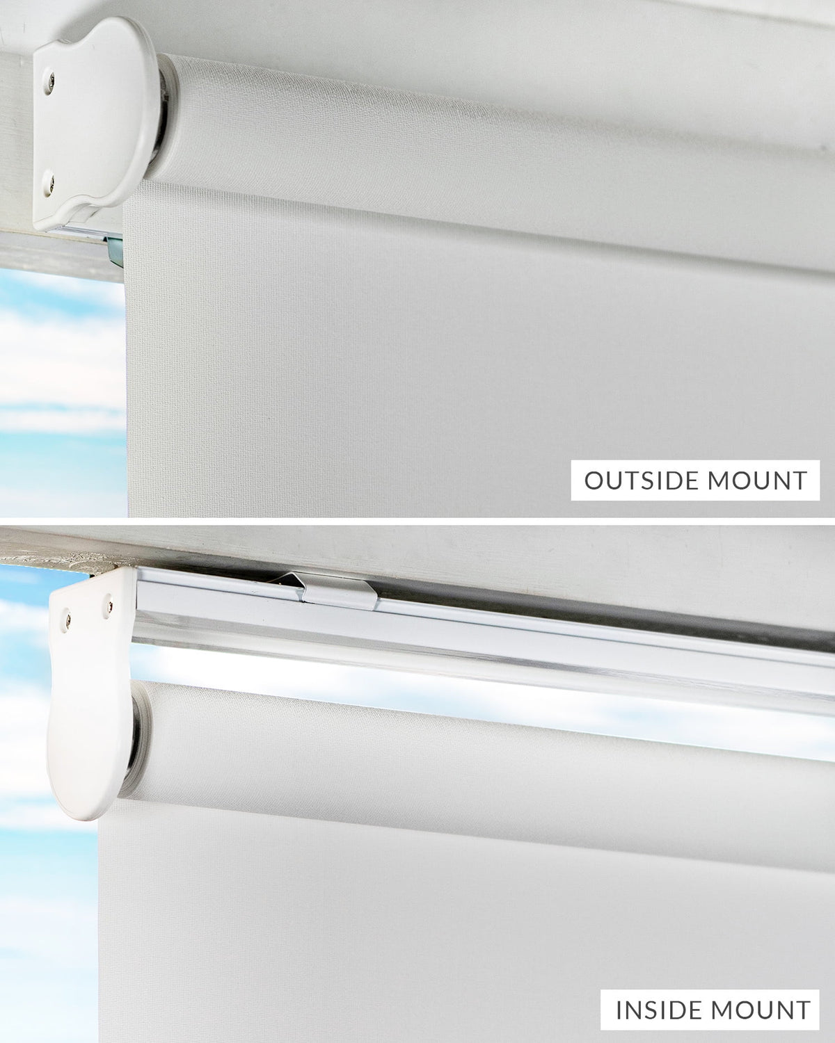 Cordless Roller Shade Blackout 23"W X 72"H Q229