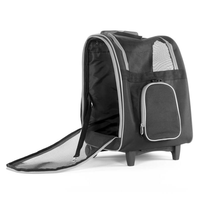 Premium Pet Carrier with Wheels B166