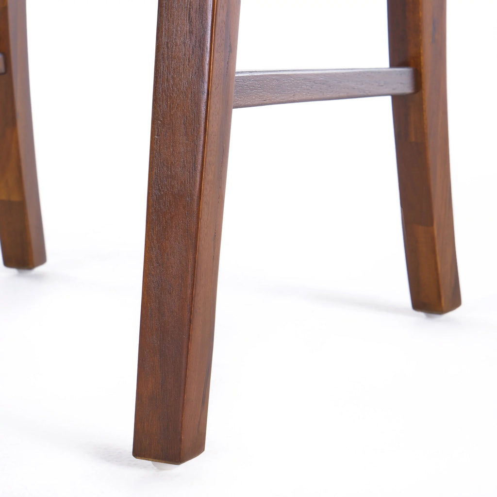 Acacia Wood and Metal 7 Piece Dining Set C60003