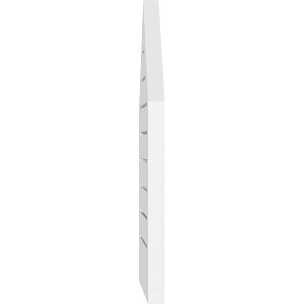 Peaked Top Surface Mount PVC Gable Vent G143