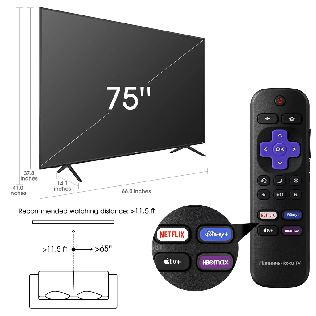 75" 4K UHD LED Smart TV B331886