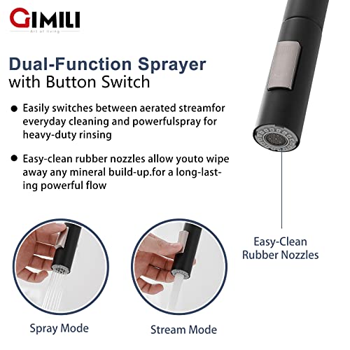 Brushed Nickel Touchless Kitchen Faucet with Pull Down Sprayer G2470