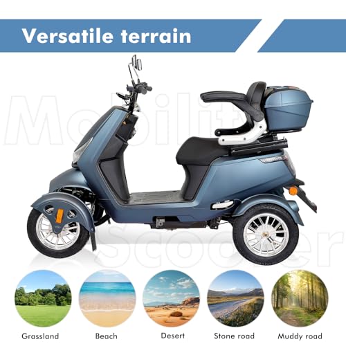 800W All Terrain Mobility Scooter with Seat and Remote Control F50169