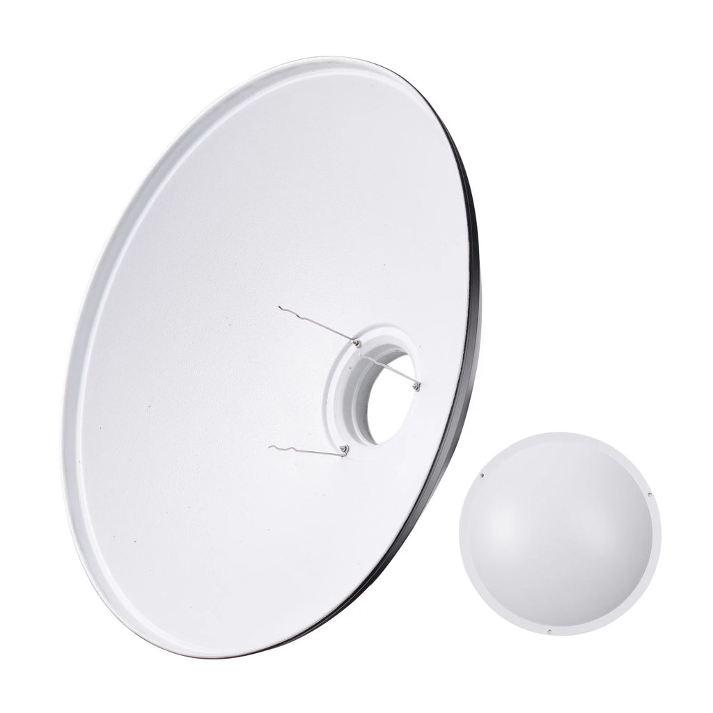 22 Inch Beauty Dish Reflector Diffuser with Honeycomb Soft Cloth Q95340