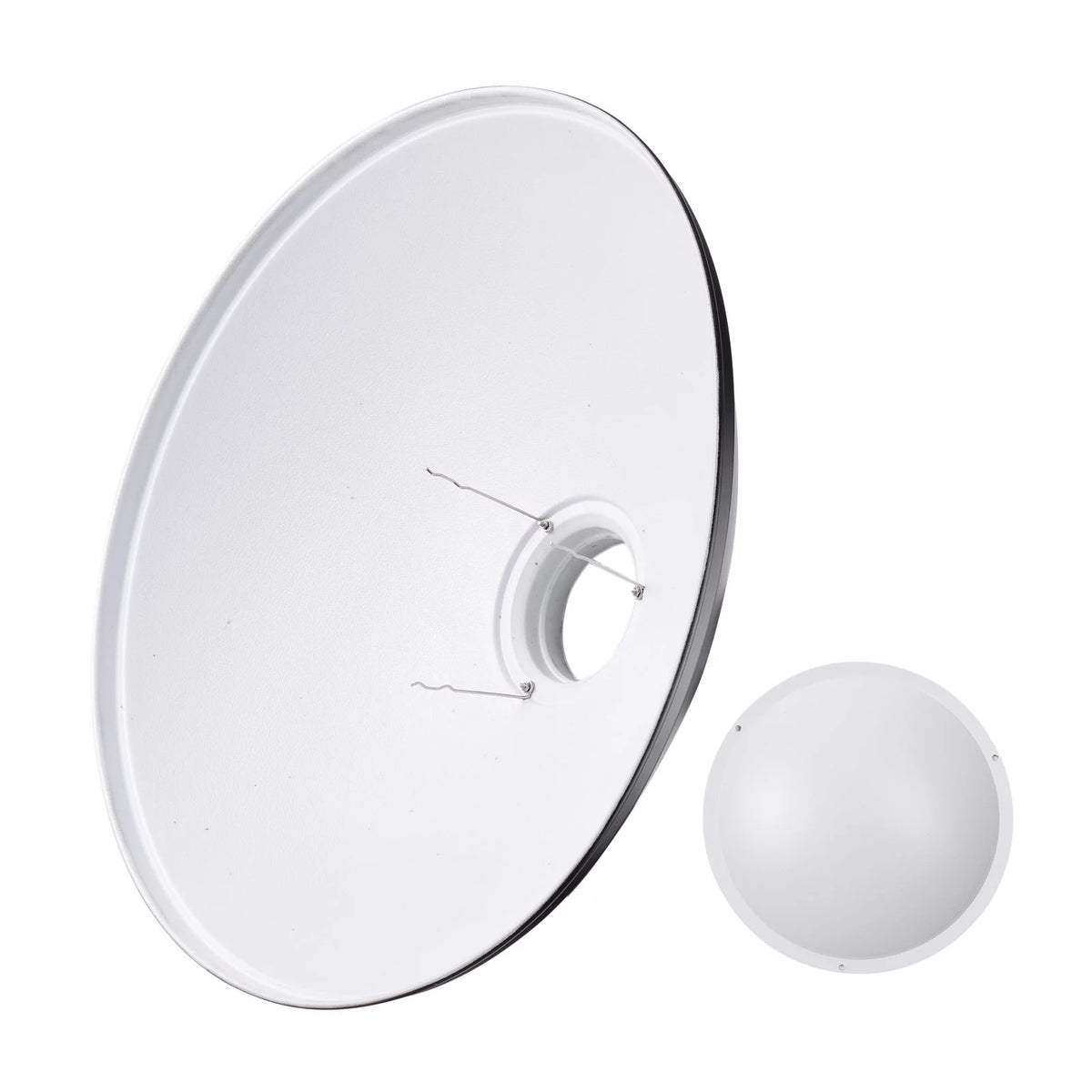 22 Inch Beauty Dish Reflector Diffuser with Honeycomb Soft Cloth Q95340